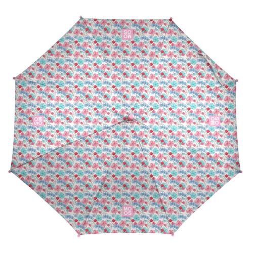 Paraply Moos Flores Multifarvet Ø 86 cm