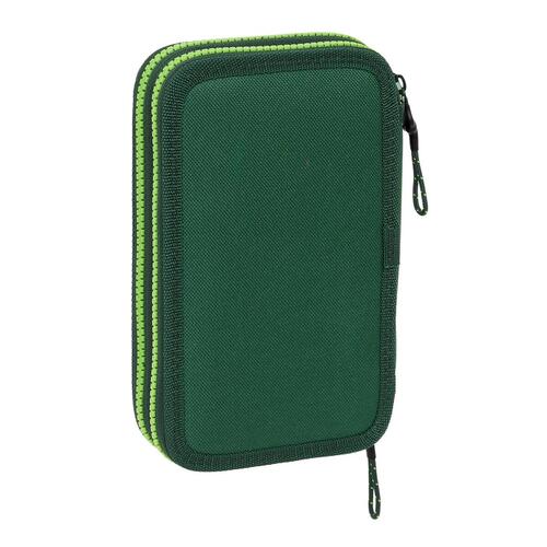 Dobbelt penalhus Real Betis Balompié Grøn 12.5 x 19.5 x 4 cm 28 Dele