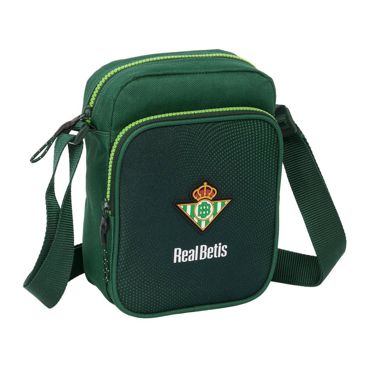 Skuldertaske Real Betis Balompié - Grøn 16 × 22 × 6 cm