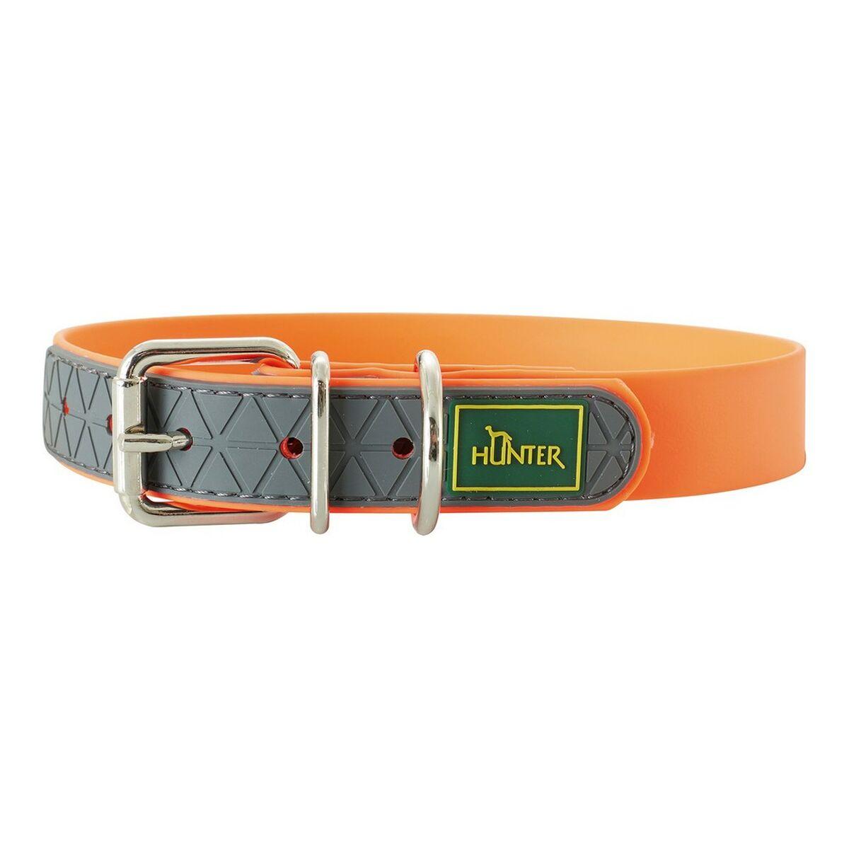 Hunter Hundehalsbånd Convenience - Orange 38-46 cm