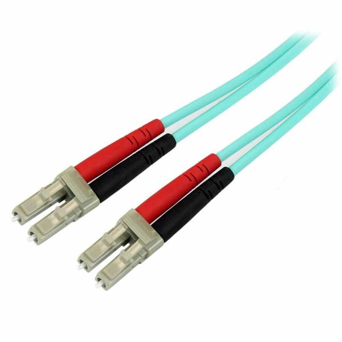 Startech A50FBLCLC5 fiberkabel - turkis, 5 m