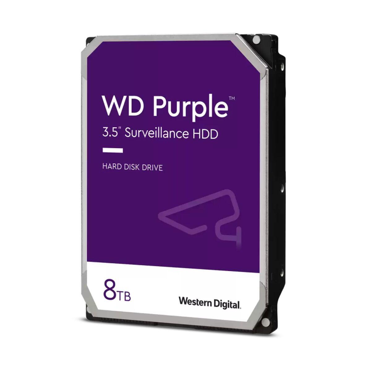 WD Purple WD85PURZ - Harddisk - 8 TB - intern - 3.5 - SATA 6Gb/s - 5640 rpm - buffer: 256 MB