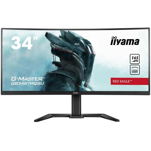 Skærm Iiyama GB3467WQSU-B5 34" UltraWide Quad HD 165 Hz