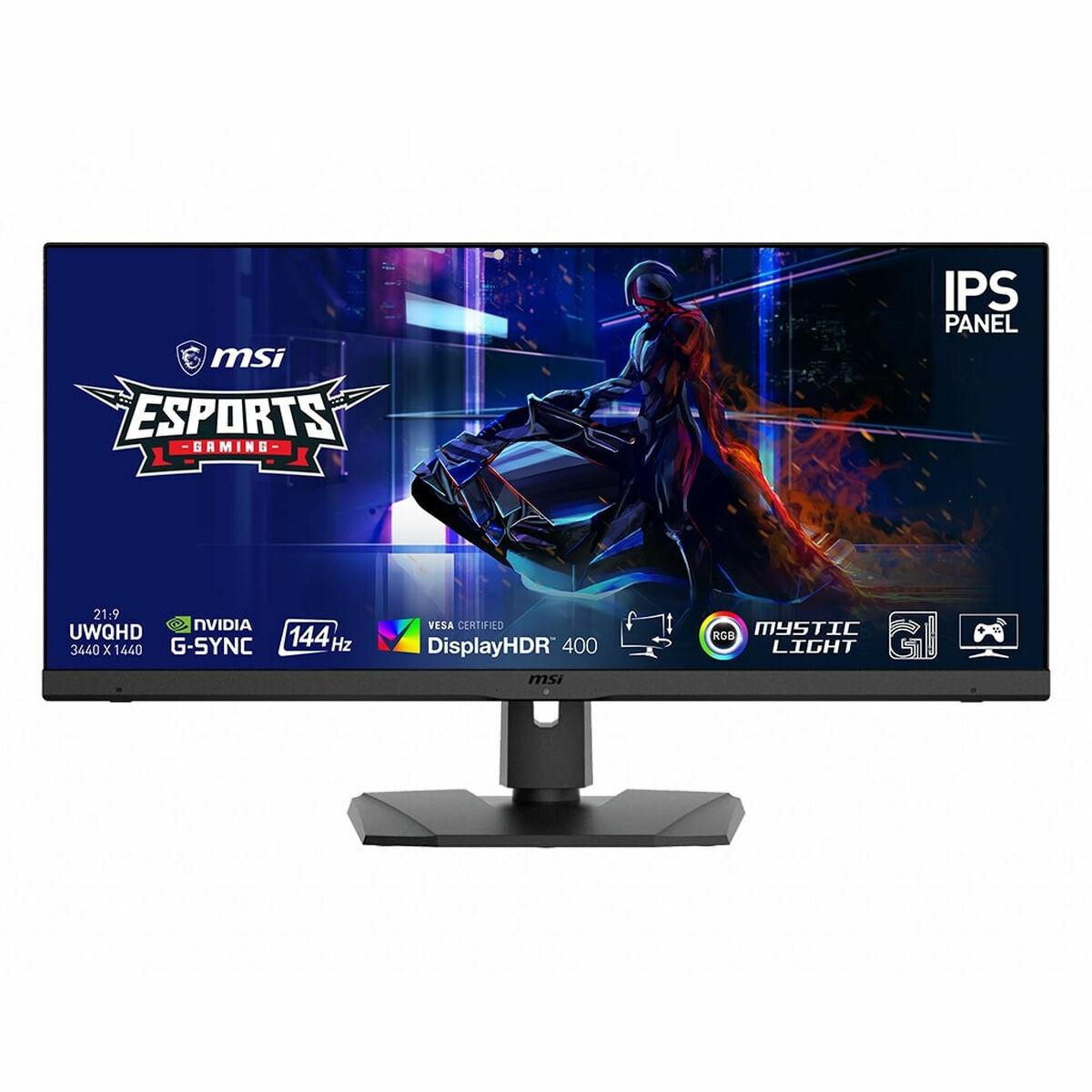 Skærm MSI MPG341QR 34" UltraWide Quad HD 144 Hz