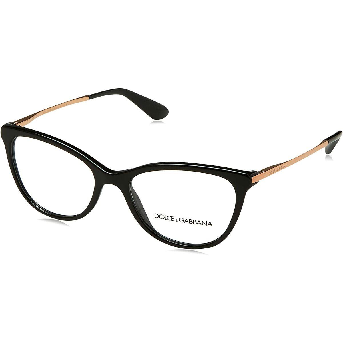 Dolce & Gabbana brillestel DG 3258 - dame, sort cateye