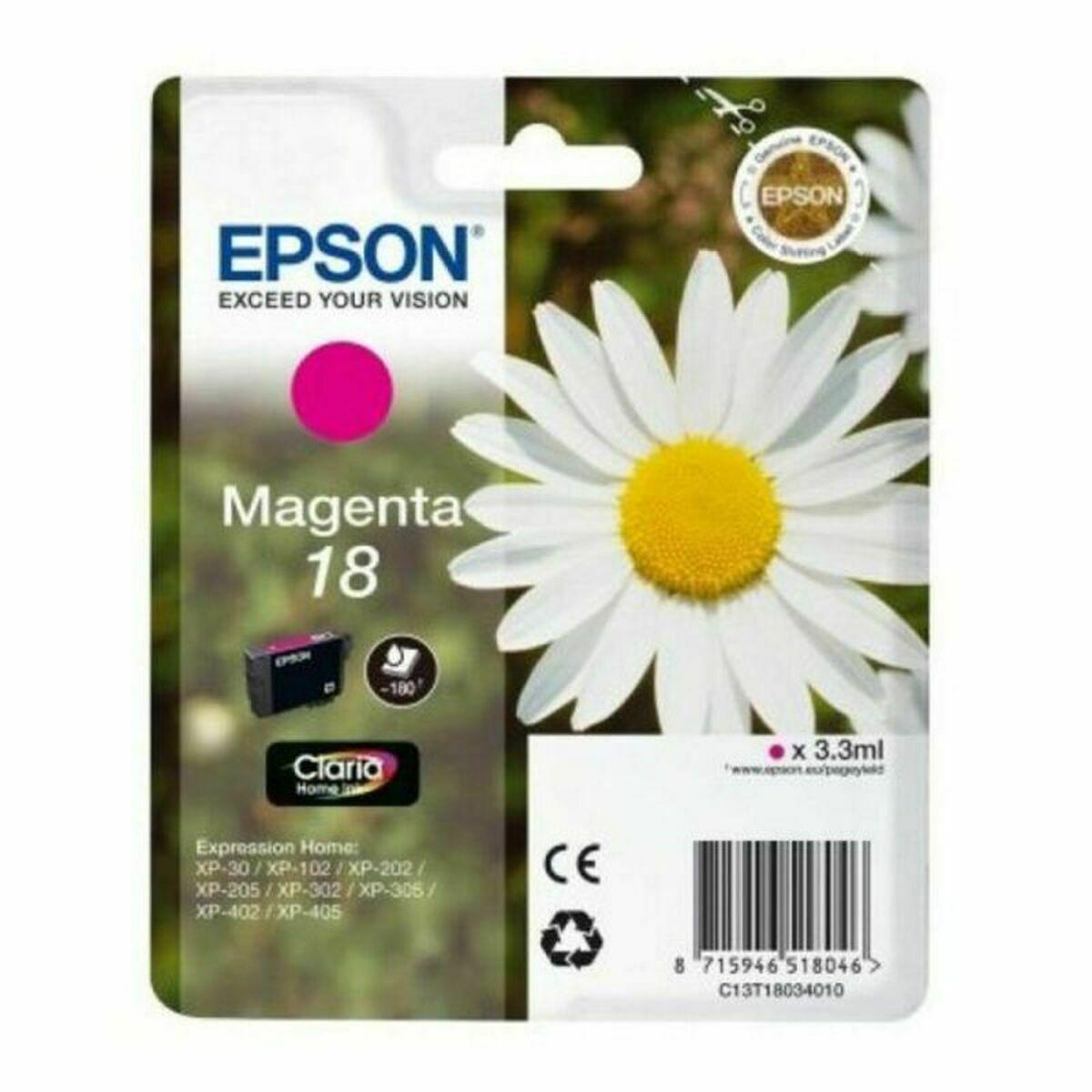 Blækpatron Epson 18 Magenta - kompatibel til Expression Home billede