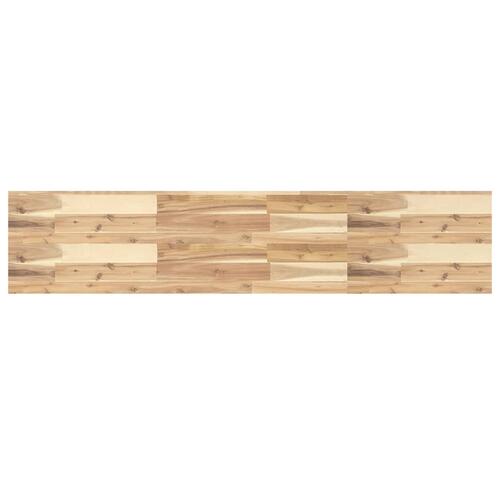 Bordplade 120x30x4 cm rektangulær massivt akacietræ