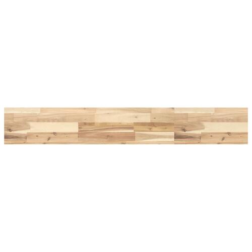 Bordplade 120x20x4 cm rektangulær massivt akacietræ