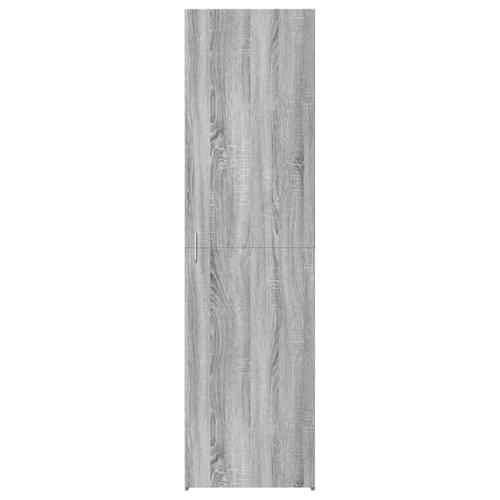 Skab 50x42,5x185 cm konstrueret træ sonoma-eg