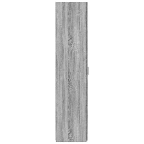 Skab 50x42,5x185 cm konstrueret træ sonoma-eg