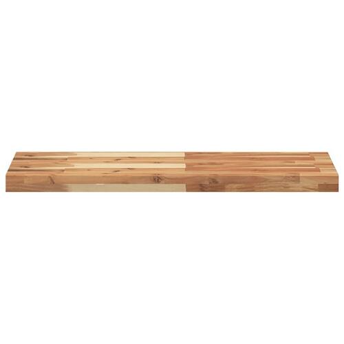 Bordplade 100x30x4 cm rektangulær massivt akacietræ