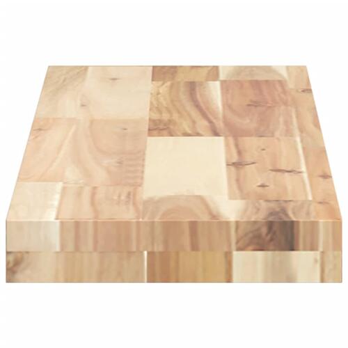 Bordplade 100x20x4 cm rektangulær massivt akacietræ