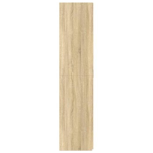 Skab 70x42,5x185 cm konstrueret træ sonoma-eg
