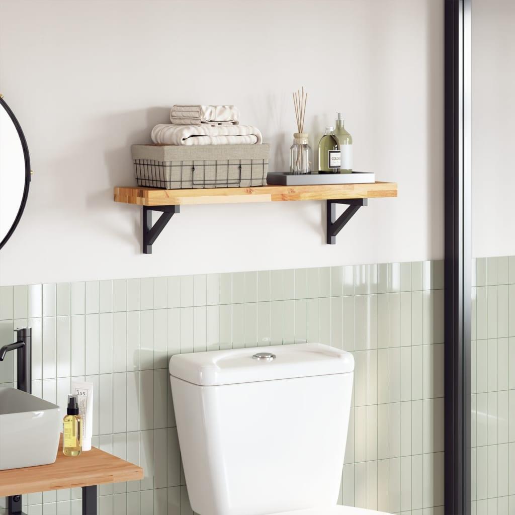 Bordplade 80x20x4 cm rektangulær massivt akacietræ
