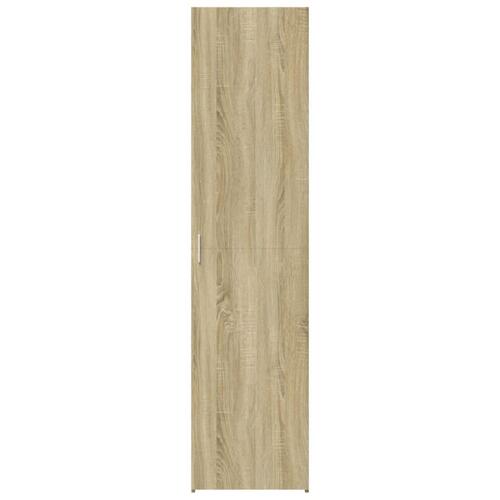 Højskab 50x42,5x185 cm konstrueret træ sonoma-eg