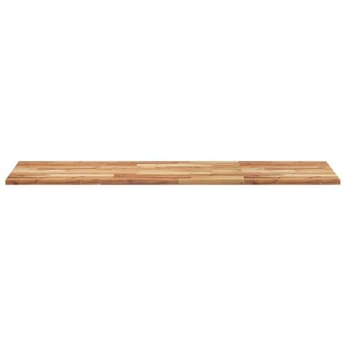 Skrivebordsplade 120x50x2 cm oliebehandlet massivt akacietræ