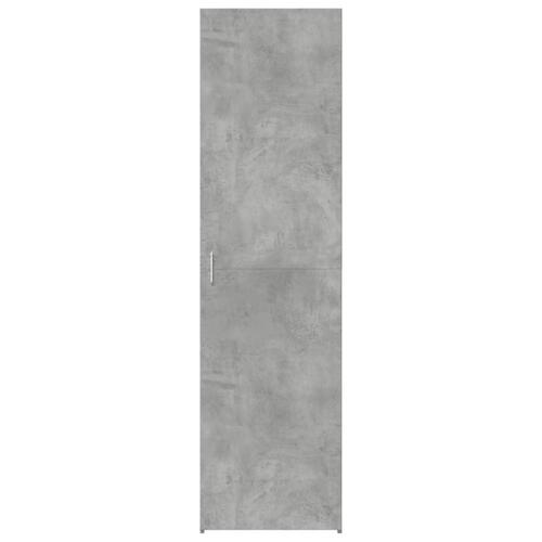 Højskab 50x42,5x185 cm konstrueret træ betongrå