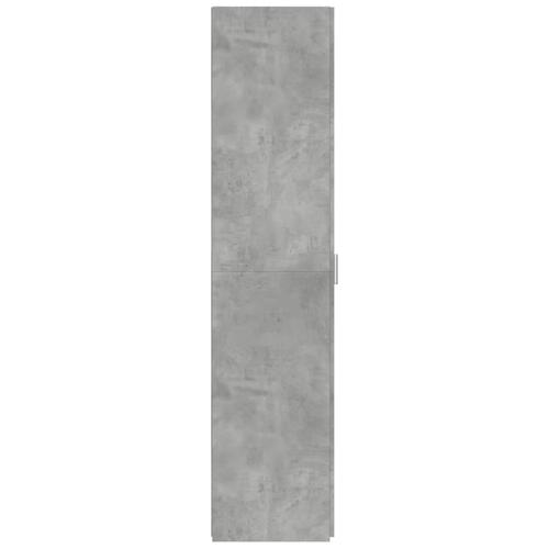 Højskab 50x42,5x185 cm konstrueret træ betongrå