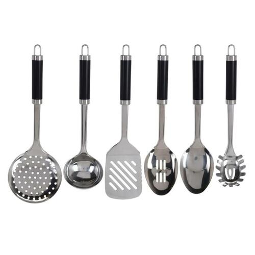 Excellent Houseware køkkenredskaber 7 dele med stativ rustfrit stål