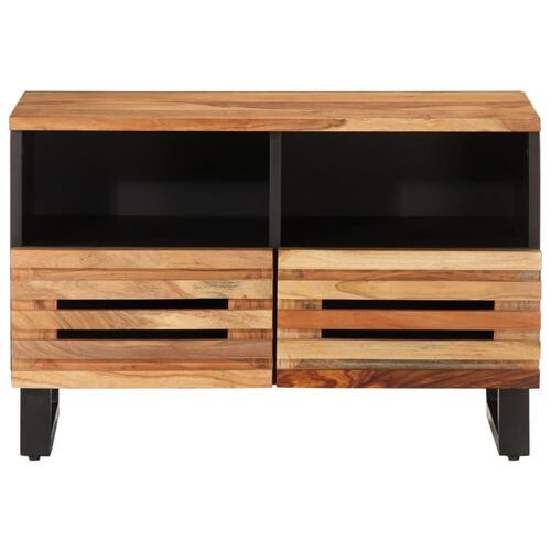 Tv-bord 70x34x46 cm massivt akacietræ