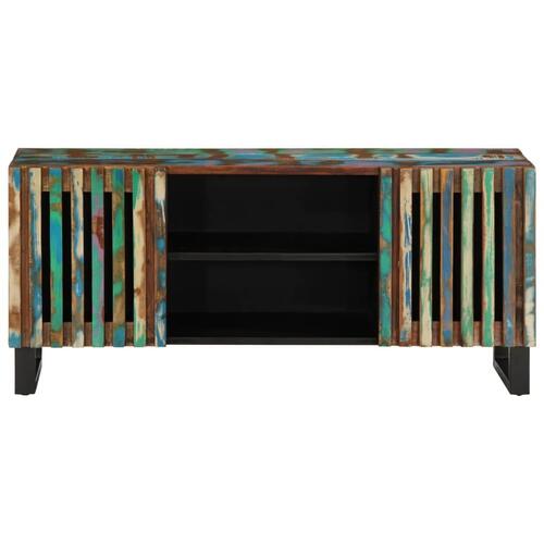Tv-bord 105x34x46 cm massivt akacietræ