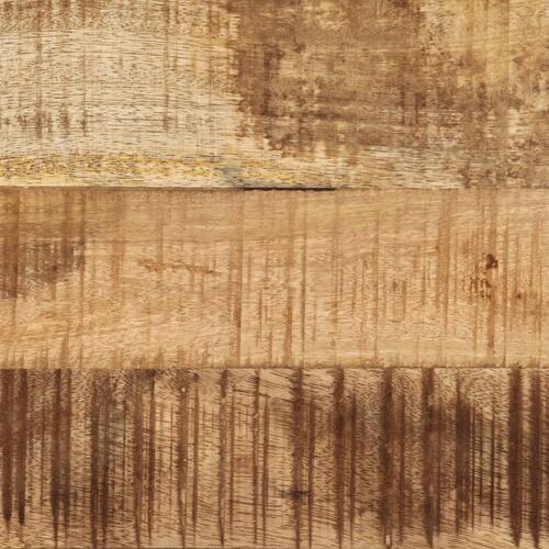 Sofabord 100x50x35 cm massivt ru mangotræ