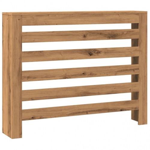Radiatorskjuler 104 x 20 x 82 cm - egetræsfarve
