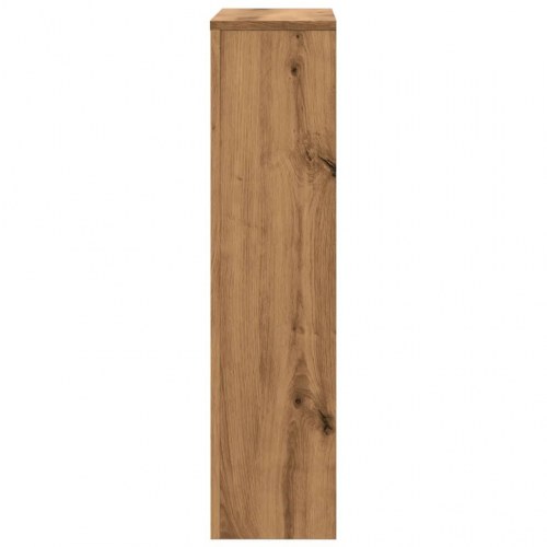 Radiatorskjuler 104 x 20 x 82 cm - egetræsfarve