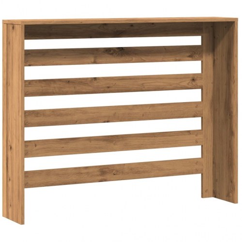 Radiatorskjuler 104 x 20 x 82 cm - egetræsfarve
