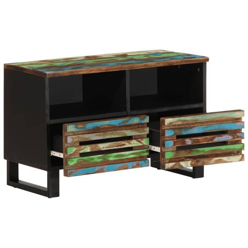 Tv-bord 70x34x46 cm massivt akacietræ