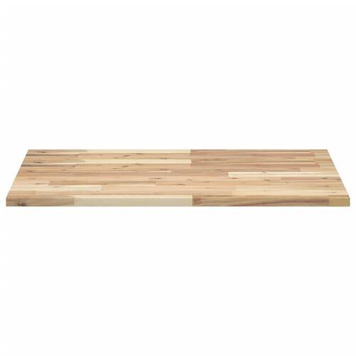 Bordplade 100x60x2 cm rektangulær massivt akacietræ