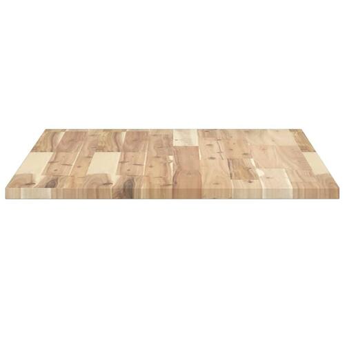 Bordplade 100x60x2 cm rektangulær massivt akacietræ