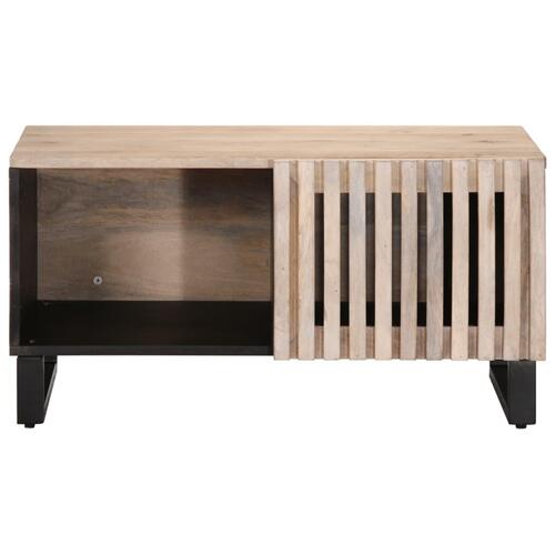 Sofabord 80x51x40 cm massivt mangotræ