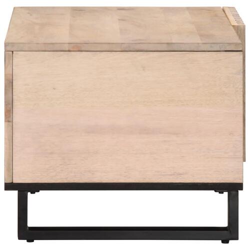 Sofabord 80x51x40 cm massivt mangotræ
