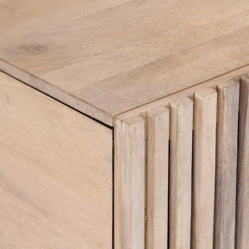 Sofabord 80x51x40 cm massivt mangotræ