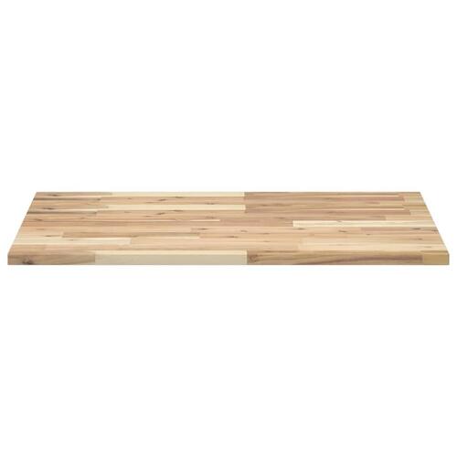 Bordplade 80x60x2 cm rektangulær massivt akacietræ