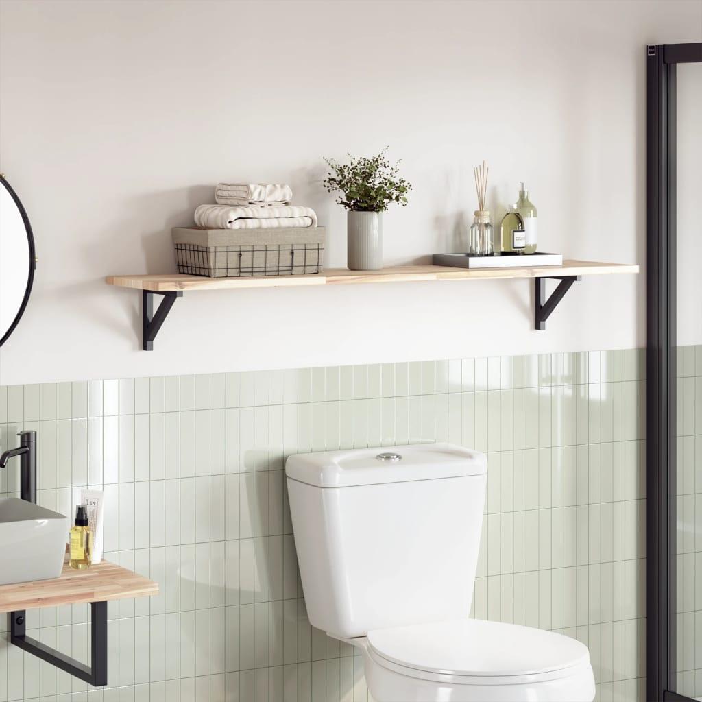 Bordplade 140x30x2 cm rektangulær massivt akacietræ