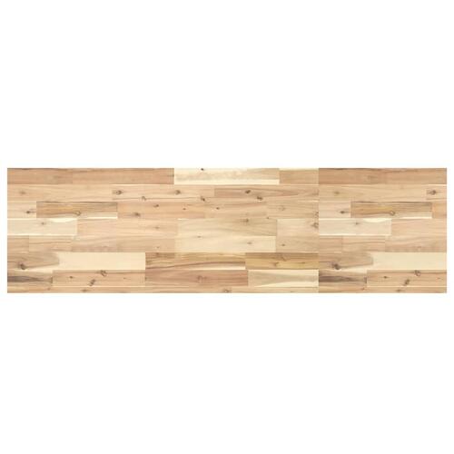 Bordplade 140x40x4 cm rektangulær massivt akacietræ