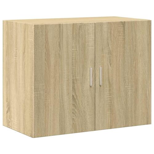 Skab 80x42,5x249 cm konstrueret træ sonoma-eg