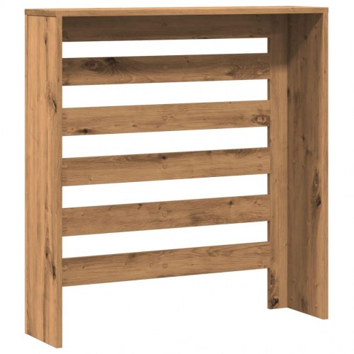 Radiatorskjuler 78 x 20 x 82 cm - egetræsfarve