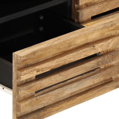 Tv-bord 70x34x46 cm massivt ru mangotræ