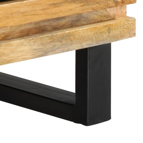 Tv-bord 70x34x46 cm massivt ru mangotræ