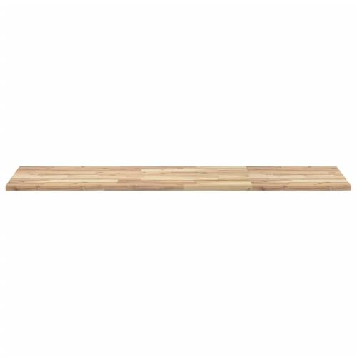 Bordplade 120x50x2 cm rektangulær massivt akacietræ