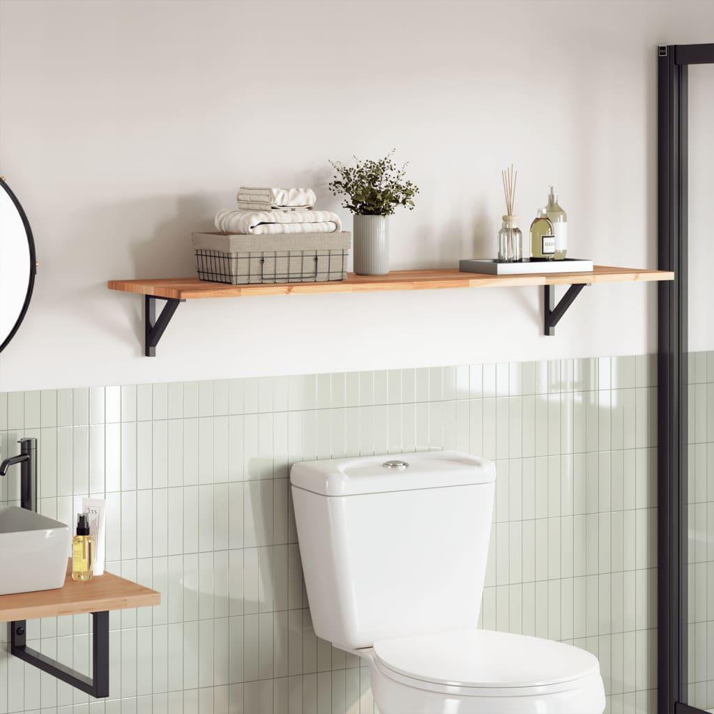 Bordplade 120x40x2 cm rektangulær massivt akacietræ