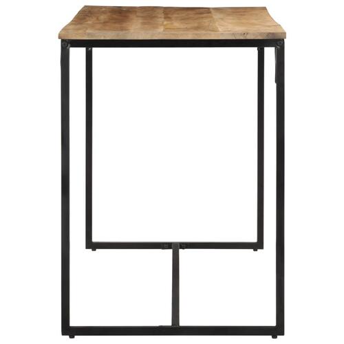 Spisebord 110x55x75 cm massivt ru mangotræ