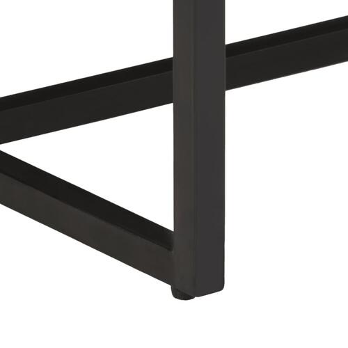 Spisebord 110x55x75 cm massivt ru mangotræ