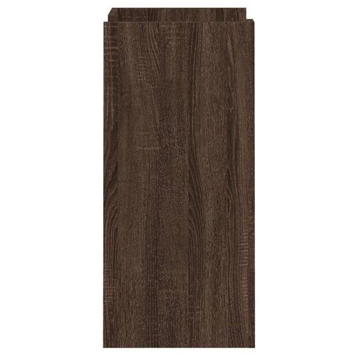 Skænk 45x35x75 cm konstrueret træ brun egetræsfarve