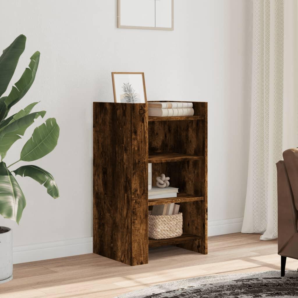 Skænk 45x35x75 cm konstrueret træ røget egetræsfarve