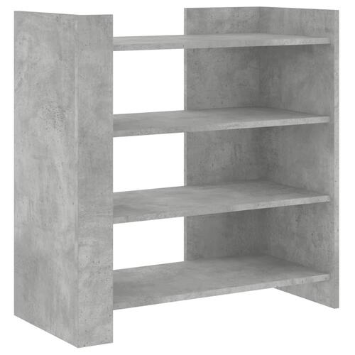 Skænk 73,5x35x75 cm konstrueret træ betongrå