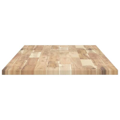 Skrivebordsplade 120x50x2 cm ubehandlet massivt akacietræ